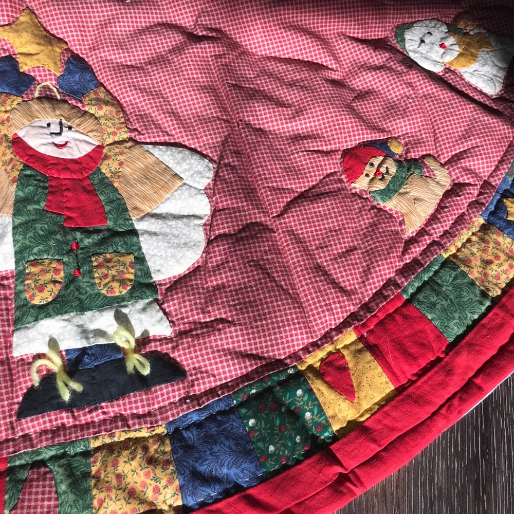 American Pacific quilted tree skirt - Picture 3 of 9